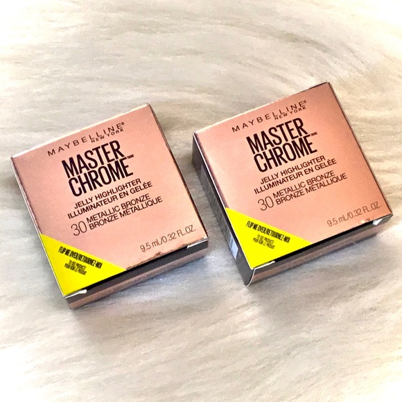 Maybelline Other - 2 New Maybelline Master Chrome Jelly Highlighter